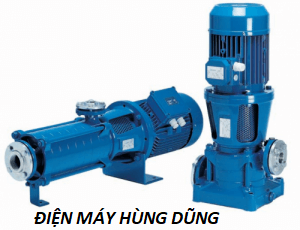 Máy bơm trục đứng đa tầng cánh Pentax MSHB 4/15 (15kw) Máy bơm trục đứng đa tầng cánh Pentax MSHB 4/15 (15kw)